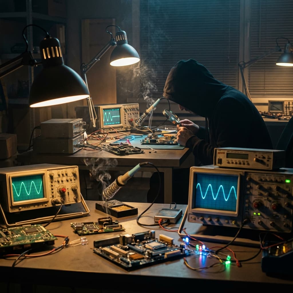 Physical Lab Hardware Hacking